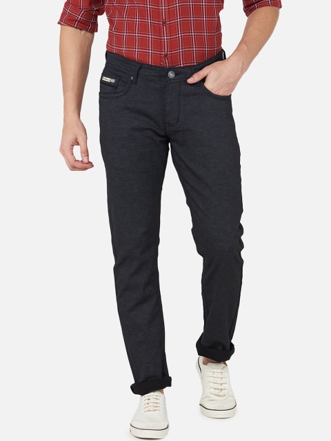 

Oxemberg Men Black Lean Slim Fit Jeans