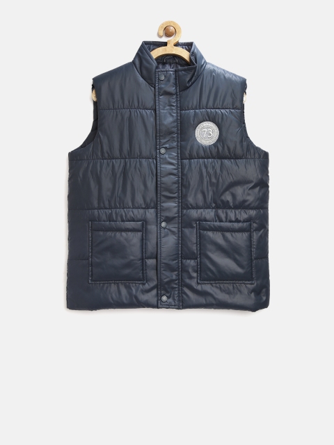 

Pepe Jeans Boys Navy Sleeveless Padded Jacket, Navy blue