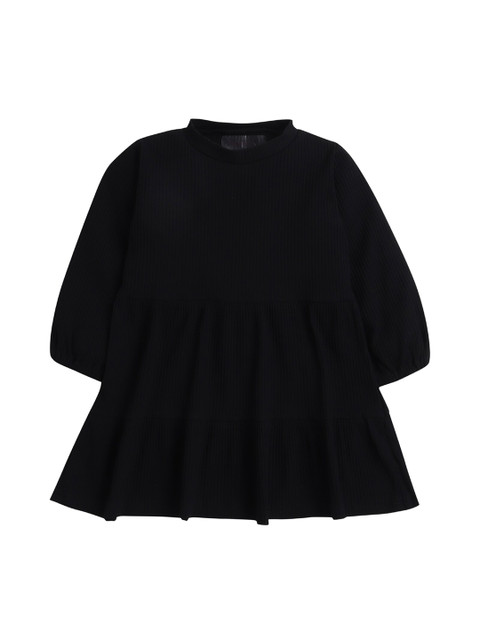 

Hopscotch Black A-Line Dress
