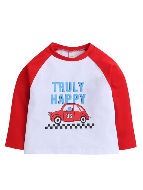 

Hopscotch Girls White Cotton T-shirt