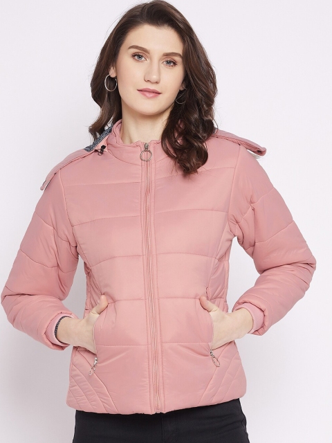 

Spirit Women Pink Outdoor Puffer Jacket