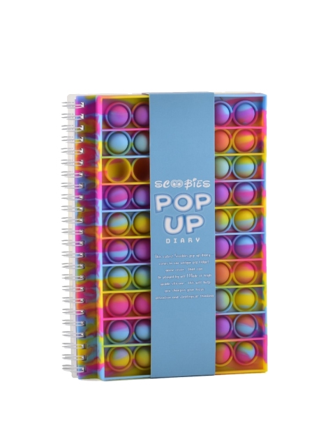 

SCOOBIES Kids Multicolored Pop up Diary, Multi