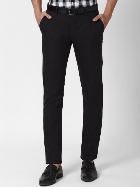 

Peter England Casuals Men Grey Trousers