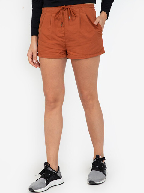 

ZALORA ACTIVE Women Brown Hot Pants Shorts