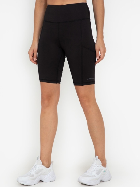 

ZALORA ACTIVE Women Black High-Rise Bicycle Sports Shorts