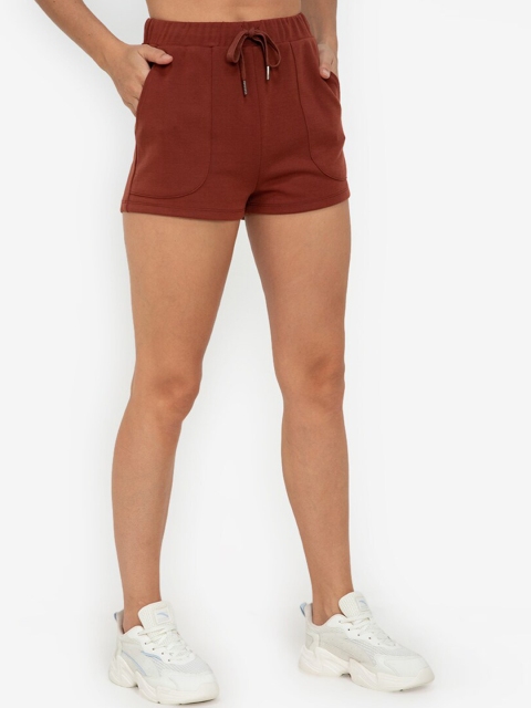 

ZALORA ACTIVE Women Red Sports Shorts