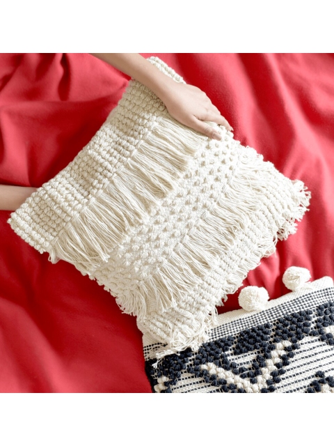 

THE ARTMENT White Square Cushion Covers