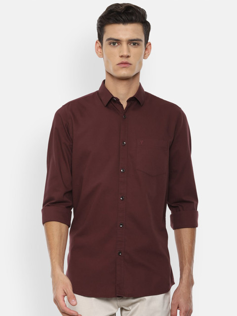 

Van Heusen Sport Men Maroon Slim Fit Casual Shirt