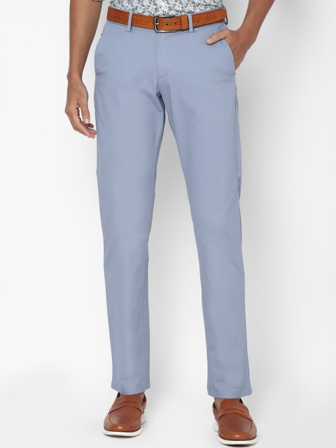 

Allen Solly Men Blue Slim Fit Trousers