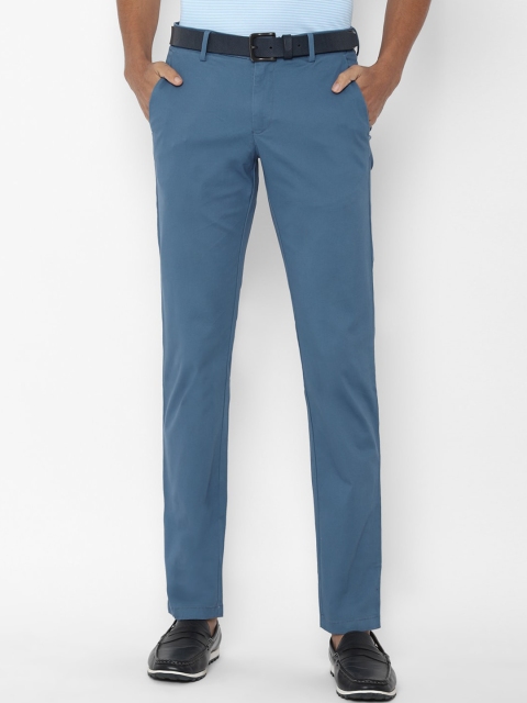 

Allen Solly Men Blue Slim Fit Trousers