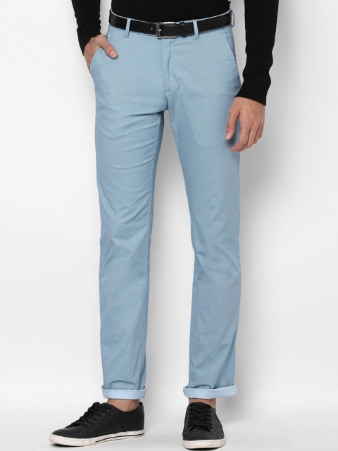 

Allen Solly Men Blue Slim Fit Chinos Trousers