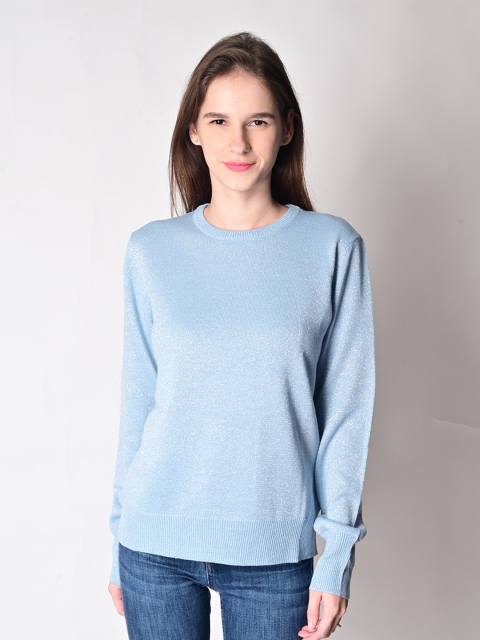 

NoBarr Women Blue Pullover