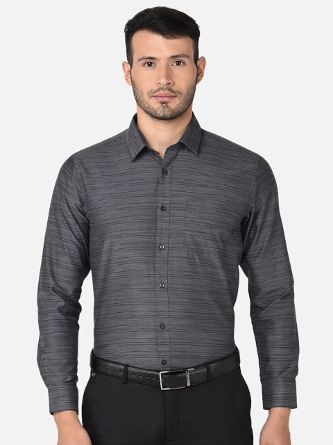

Oxemberg Men Grey Classic Slim Fit Formal Shirt