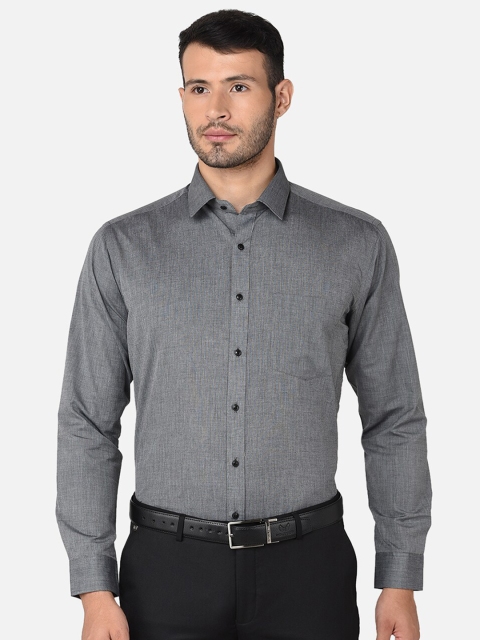 

Oxemberg Men Charcoal Classic Formal Shirt