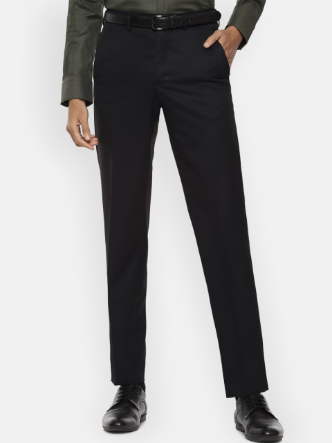 

Van Heusen Men Black Trousers