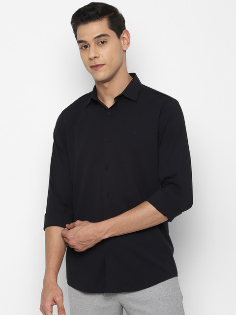 

Allen Solly Men Black Slim Fit Casual Shirt