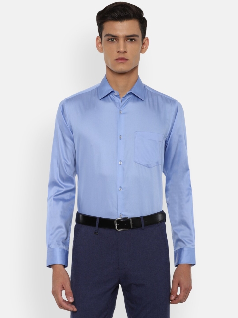 

Van Heusen Men Blue Formal Shirt