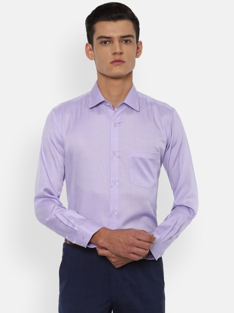 

Van Heusen Men Purple Formal Shirt