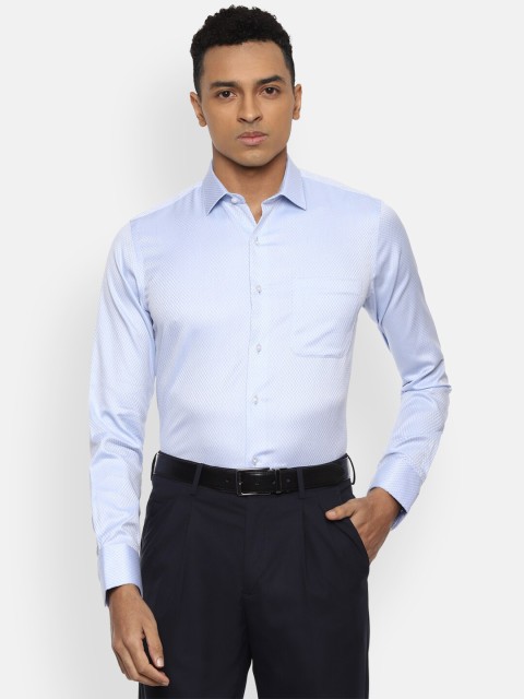 

Van Heusen Men Blue Slim Fit Formal Shirt
