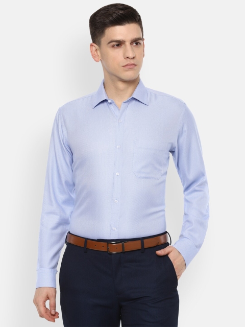 

Van Heusen Men Blue Formal Shirt