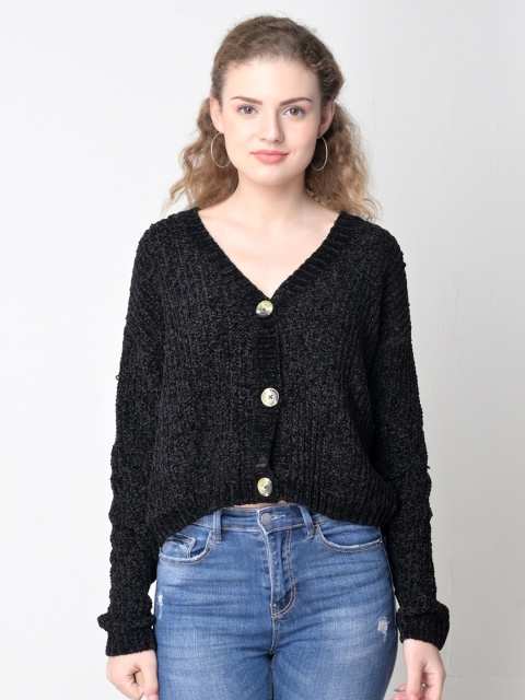 

NoBarr Women Black Cardigan
