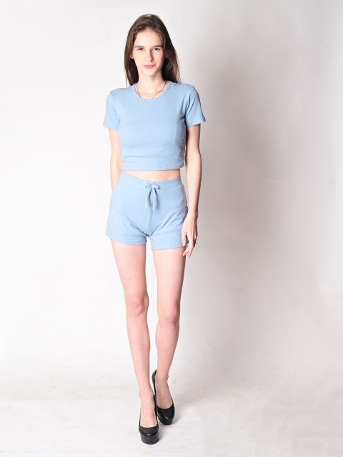 

NoBarr Blue Crop Top