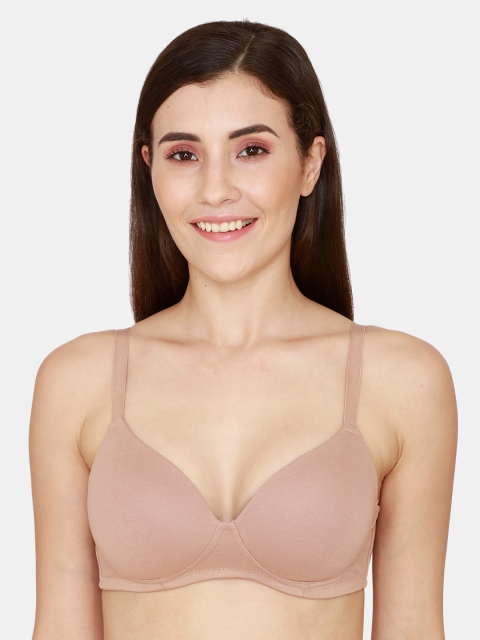 

Zivame Women Beige Lightly Padded Bra