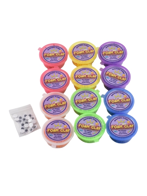 

SCOOBIES Kids Multi-Coloured Air Dry Clay