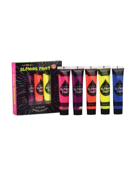 

SCOOBIES Kids Set of 5 Body Paints, Multi