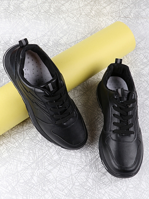 

THE WHITE POLE Women Black Sneakers