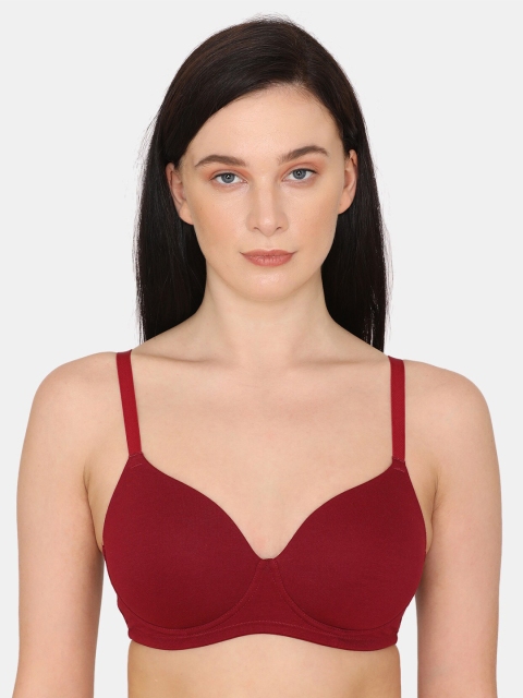 

Zivame Maroon T-shirt Bra