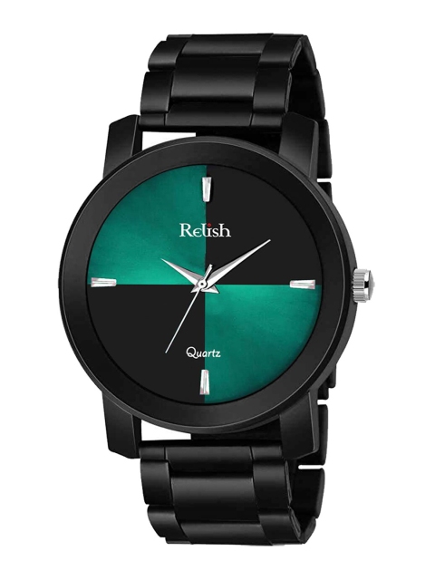 

Relish Men Multicoloured Dial & Black Bracelet Style Straps Analogue Watch RE-BS2007