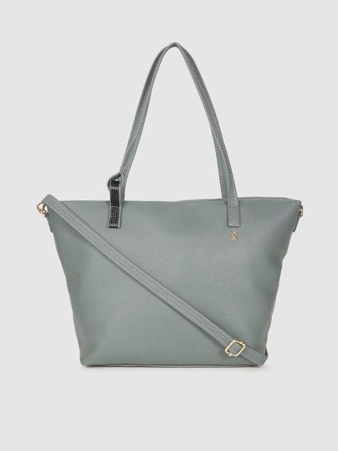 

Baggit Deep Ocean Blue Solid Oversized Shopper Shoulder Bag