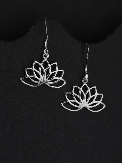 

VANBELLE 925 Sterling Silver Floral Drop Earrings