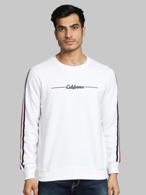 

Parx Men White Sweatshirt