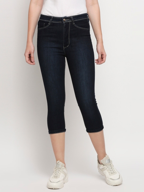 

PURPLE WATER Women Blue Capris