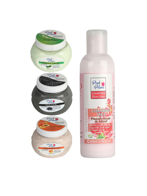

Pink Plums Facial Kit, Multi