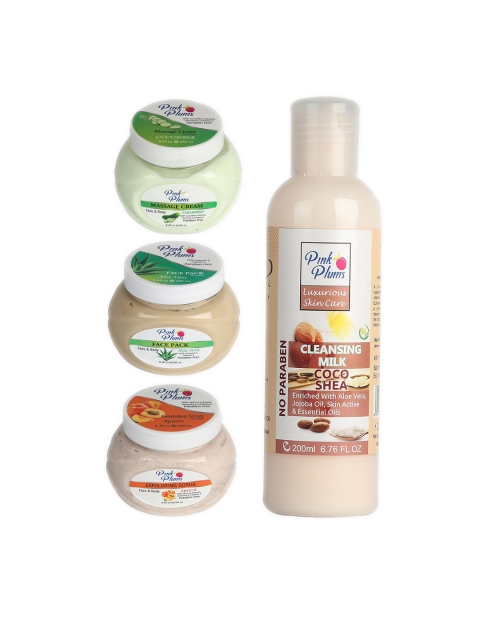 

Pink Plums Multi Set of 4 Facial Kit