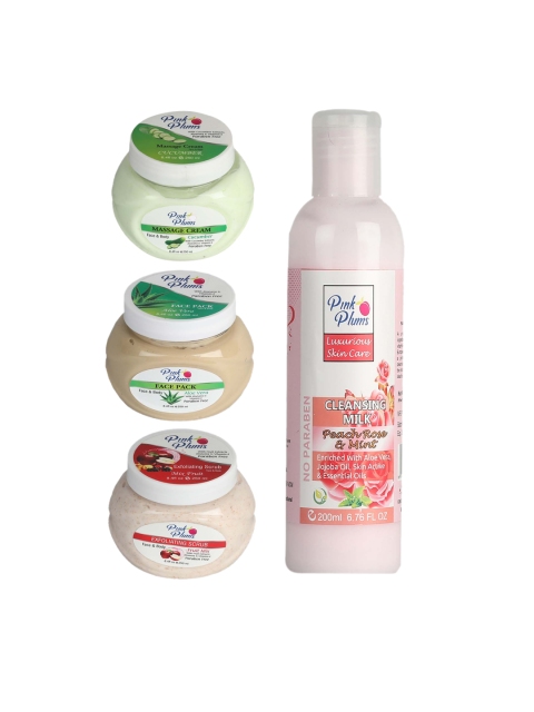 

Pink Plums Multi Set of 4 Facial Kit