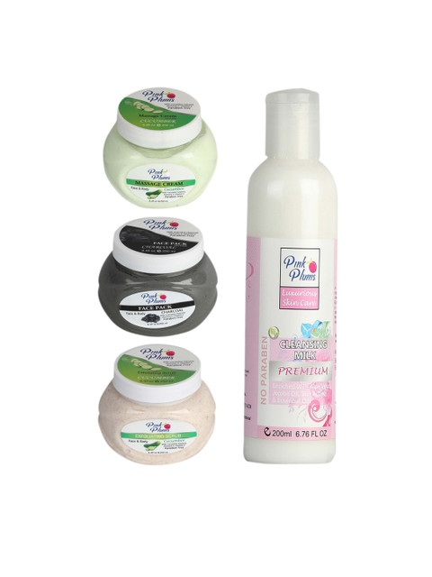 

Pink Plums Multi Set of 4 Facial Kit