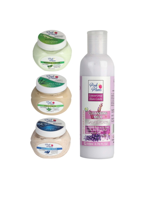 

Pink Plums Facial Kit, Multi