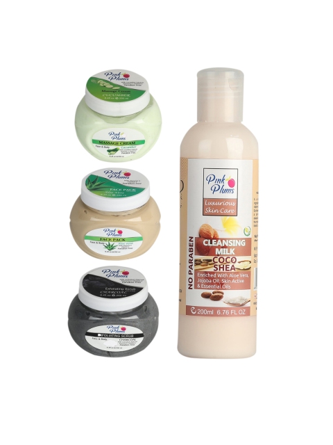 

Pink Plums Facial Kit, Multi