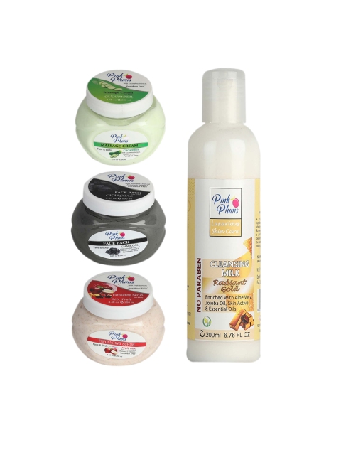 

Pink Plums Facial Kit, Multi