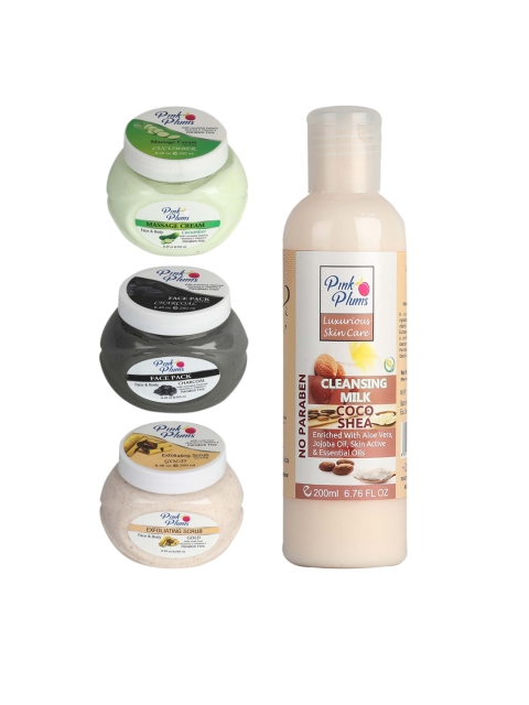 

Pink Plums Facial Kit, Multi