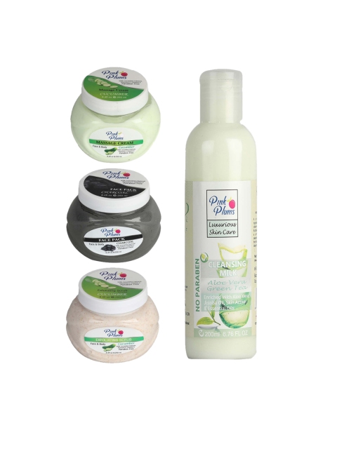 

Pink Plums Facial Kit, Multi