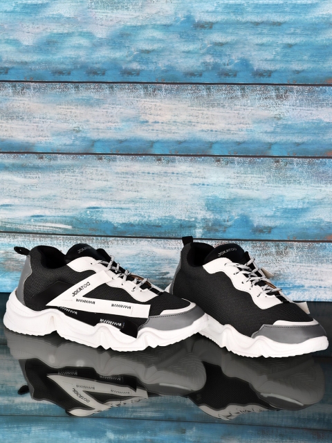

JOKATOO Men Black Mesh Walking Shoes