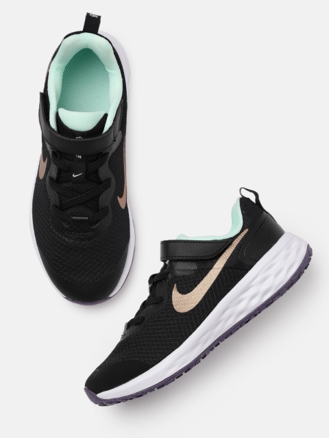 

Nike Kids Black Nike Revolution 6 Next Nature (PSV) Running Shoes