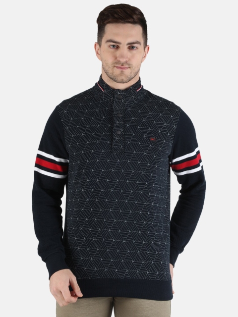 

Monte Carlo Men Black Printed Sweatshirt