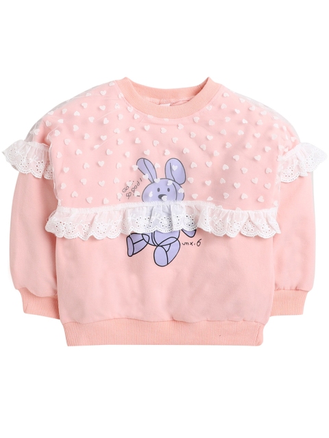 

Hopscotch Girls Pink Sweatshirt