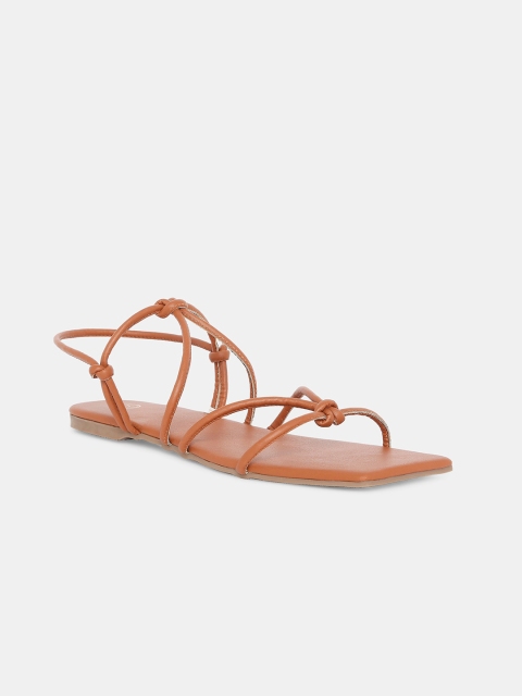 

20Dresses Women Tan Open Toe Flats